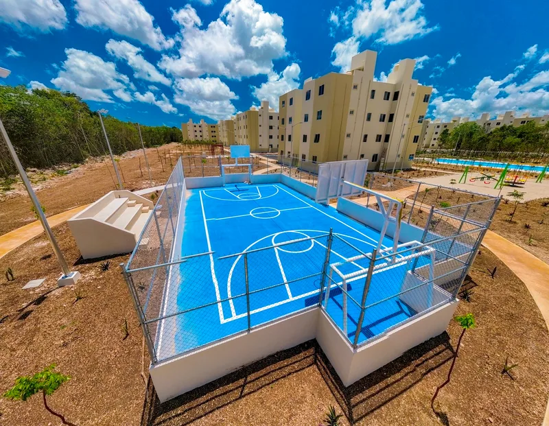 Multicanchas Deportivas en Aura Nova Cancún